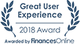 Great user experience 2018 award